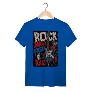 Nome do produto Camiseta Rock não é Fase, é Raiz