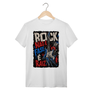 Nome do produto Camiseta Rock não é Fase, é Raiz