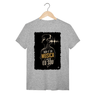 Nome do produto Camiseta Não é só Música