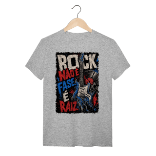 Nome do produto Camiseta Rock não é Fase, é Raiz