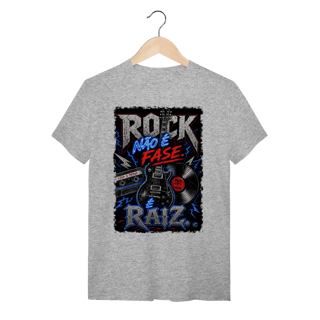 Nome do produto Camiseta Rock não é Fase, é Raiz