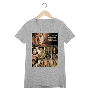 Nome do produto Camiseta Baby Long Eu ouço pessoas mortas...O tempo todo! Versão 24