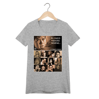 Nome do produto Camiseta Baby Long Eu ouço pessoas mortas...O tempo todo! Versão 25