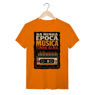 Nome do produto Camiseta Música tinha alma