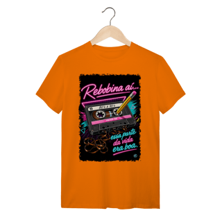 Nome do produto Camiseta Rebobina ai