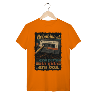 Nome do produto Camiseta Rebobina ai