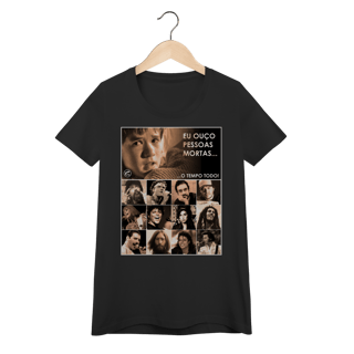 Nome do produto Camiseta Baby Long Eu ouço pessoas mortas...O tempo todo! Versão 26