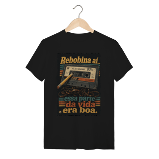 Nome do produto Camiseta Rebobina ai