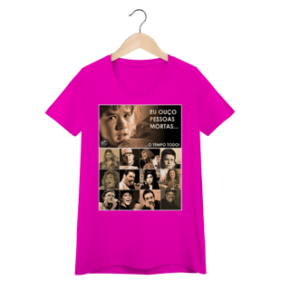 Nome do produto Camiseta Baby Long Eu ouço pessoas mortas...O tempo todo! Versão 25