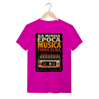 Nome do produto Camiseta Música tinha alma