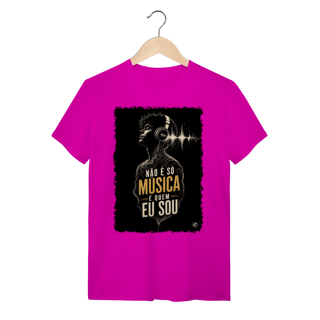 Nome do produto Camiseta Não é só Música