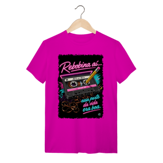 Nome do produto Camiseta Rebobina ai