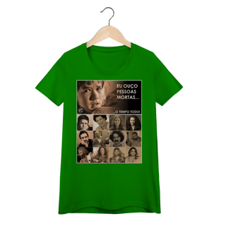 Nome do produto Camiseta Baby Long Eu ouço pessoas mortas...O tempo todo! Versão 24