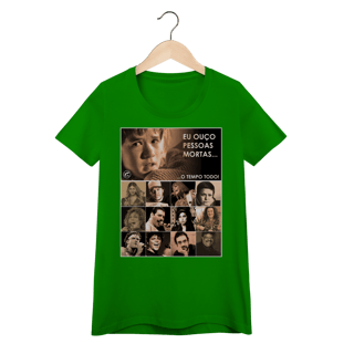 Nome do produto Camiseta Baby Long Eu ouço pessoas mortas...O tempo todo! Versão 25