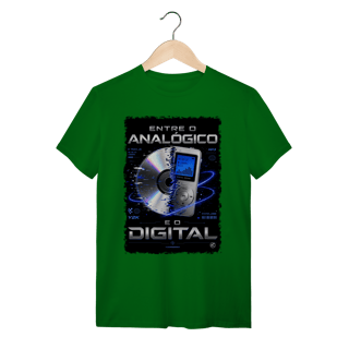 Nome do produto Camiseta entre o analógico e o digital - anos 2000
