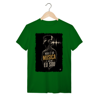 Nome do produto Camiseta Não é só Música