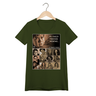 Nome do produto Camiseta Baby Long Eu ouço pessoas mortas...O tempo todo! Versão 24