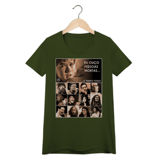 Nome do produto Camiseta Baby Long Eu ouço pessoas mortas...O tempo todo! Versão 26