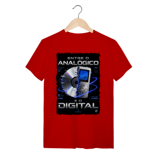 Nome do produto Camiseta entre o analógico e o digital - anos 2000