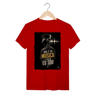 Nome do produto Camiseta Não é só Música