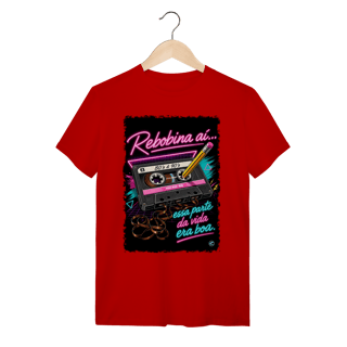Nome do produto Camiseta Rebobina ai