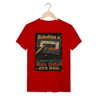 Nome do produto Camiseta Rebobina ai