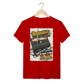 Nome do produto Camiseta Rebobina ai
