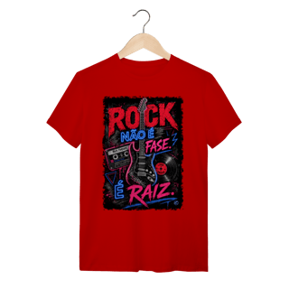 Nome do produto Camiseta Rock não é Fase, é Raiz