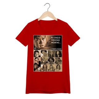 Nome do produto Camiseta Baby Long Eu ouço pessoas mortas...O tempo todo! Versão 24