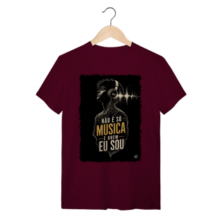 Nome do produto Camiseta Não é só Música