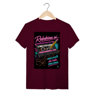 Nome do produto Camiseta Rebobina ai