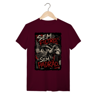 Nome do produto Camiseta Sem Filtro, Sem Padrão