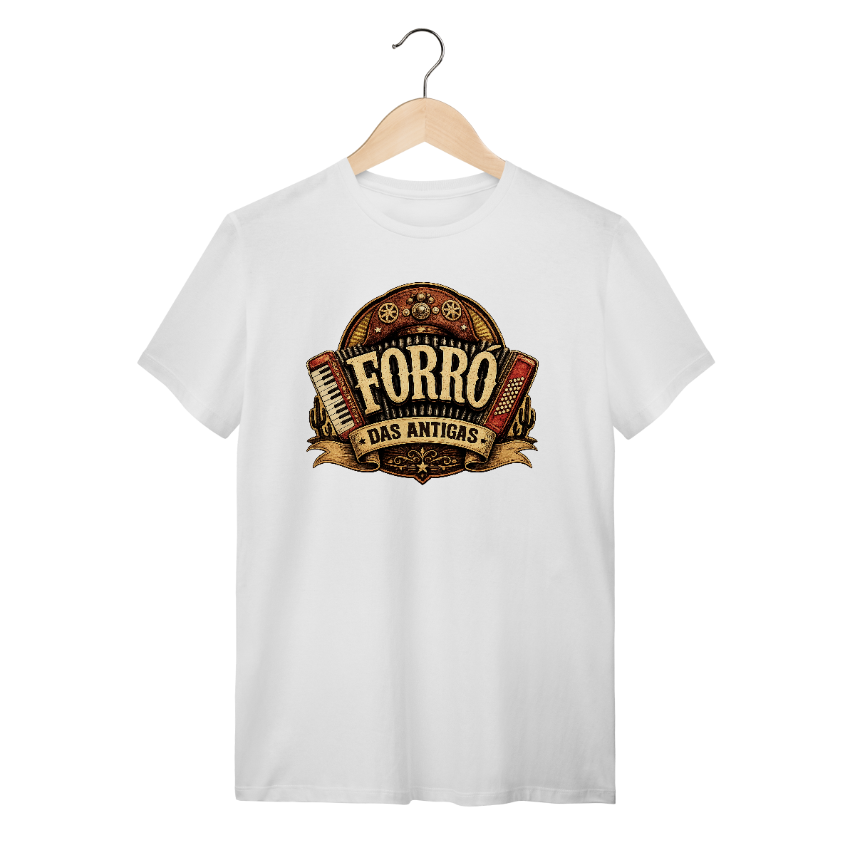Camiseta Forró das Antigas – Tradição Nordestina