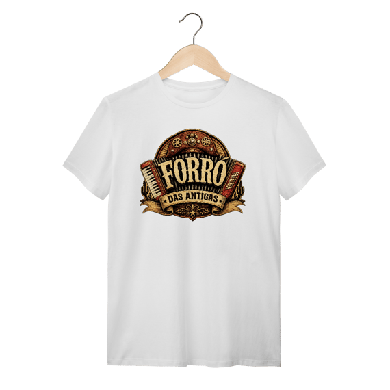 Camiseta Forró das Antigas – Tradição Nordestina