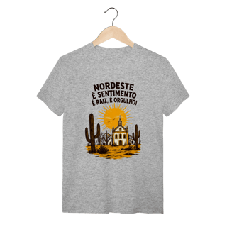 Nome do produto Camiseta Nordeste É Sentimento