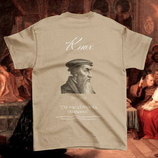 Nome do produtoCamiseta Knox - Coleção Reformadores