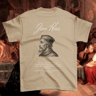 Nome do produtoCamiseta Jan Hus - Coleção Reformadores
