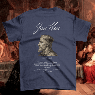 Nome do produtoCamiseta Jan Hus - Coleção Reformadores
