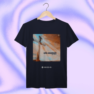 Nome do produtoCamiseta “Está Consumado” — Coleção Stênio Marcius