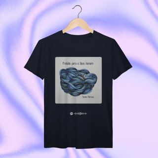 Nome do produtoCamiseta “Prelúdio para o Deus Homem” — Coleção Stênio Marcius