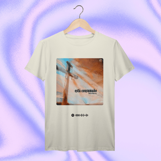 Nome do produtoCamiseta “Está Consumado” — Coleção Stênio Marcius