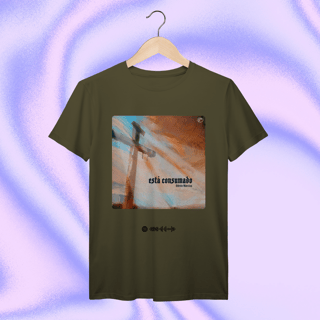 Nome do produtoCamiseta “Está Consumado” — Coleção Stênio Marcius