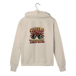 Nome do produto MOLETOM COM ZIPER - CABELO TROPICAL
