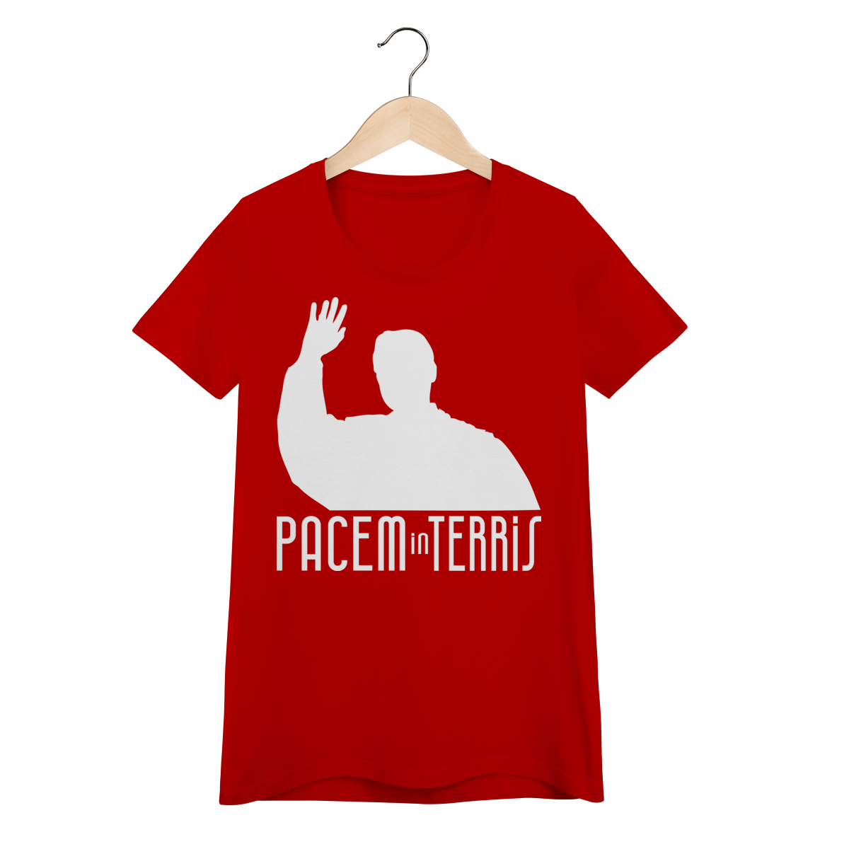 Nome do produto: Pacem in Terris vermelha feminina