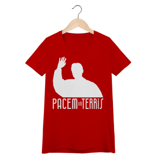 Nome do produto Pacem in Terris vermelha feminina
