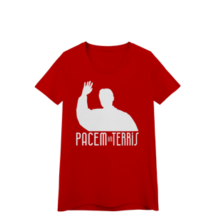 Nome do produto Pacem in Terris vermelha feminina