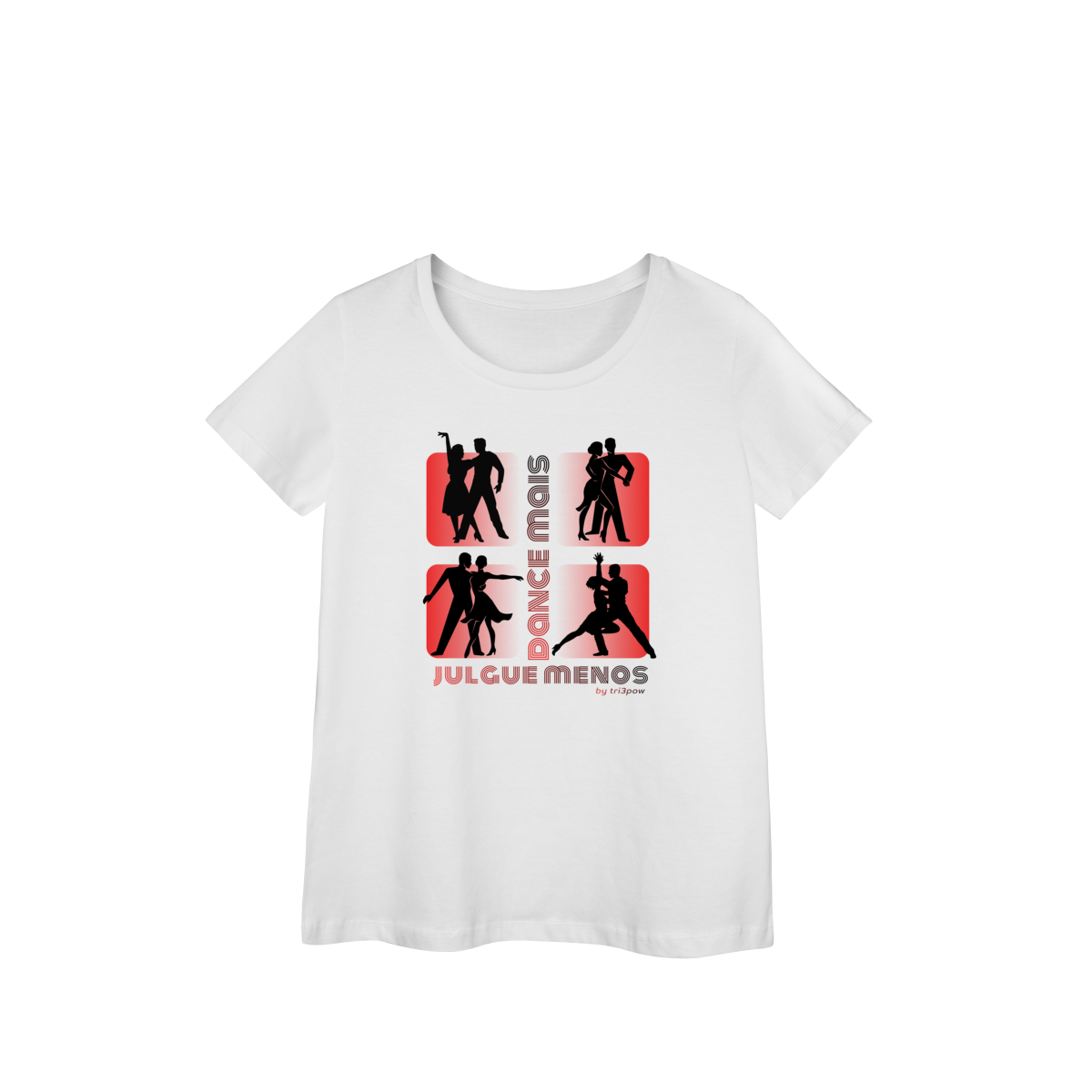 Nome do produto: Dance mais, julgue menos - Dança de Salão - Feminina 