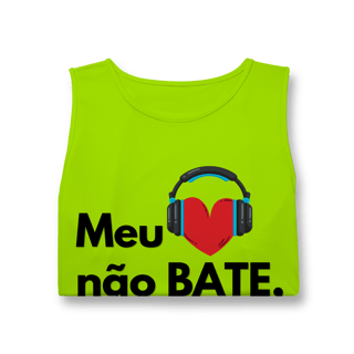 Nome do produto Meu coração não bate, dança. - Masculina