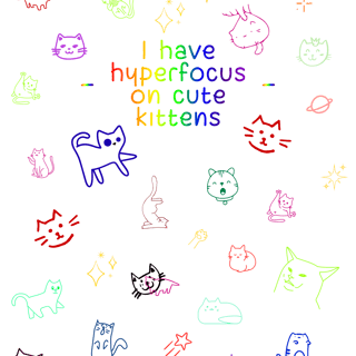 Nome do produto Edição Especial ARCO-ÍRIS: Hyperfocus on Cute Kittens!