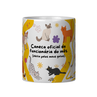 Caneca Funcionária do Mês